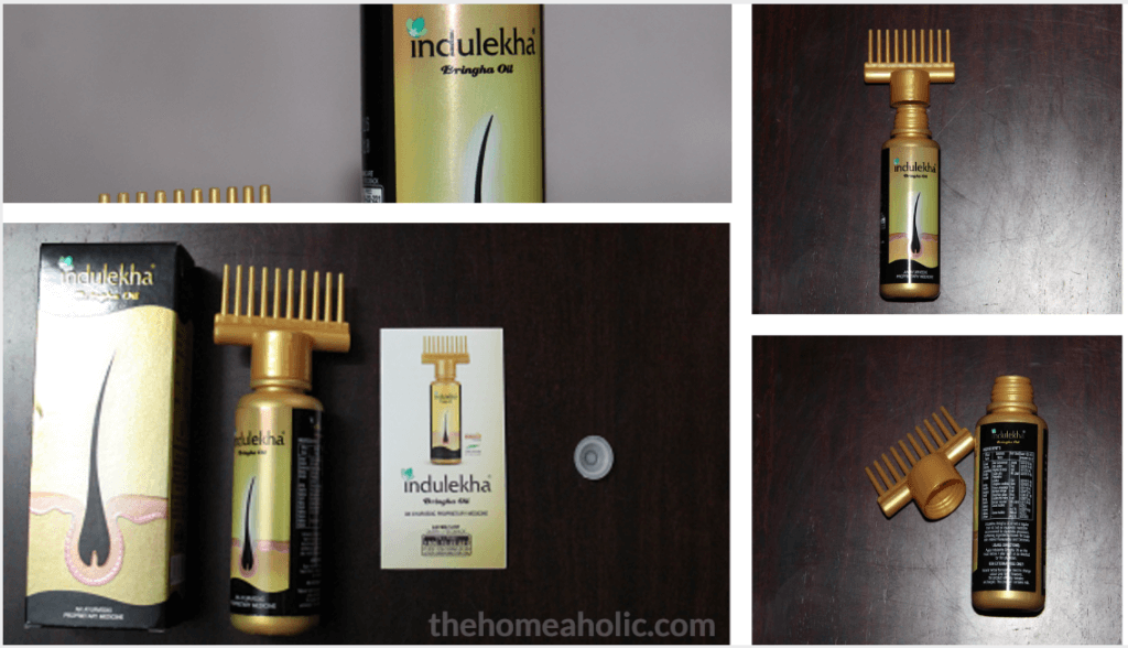 Indulekha Hair Oil Pack Contents